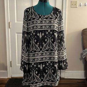 Blu Pepper printed dress